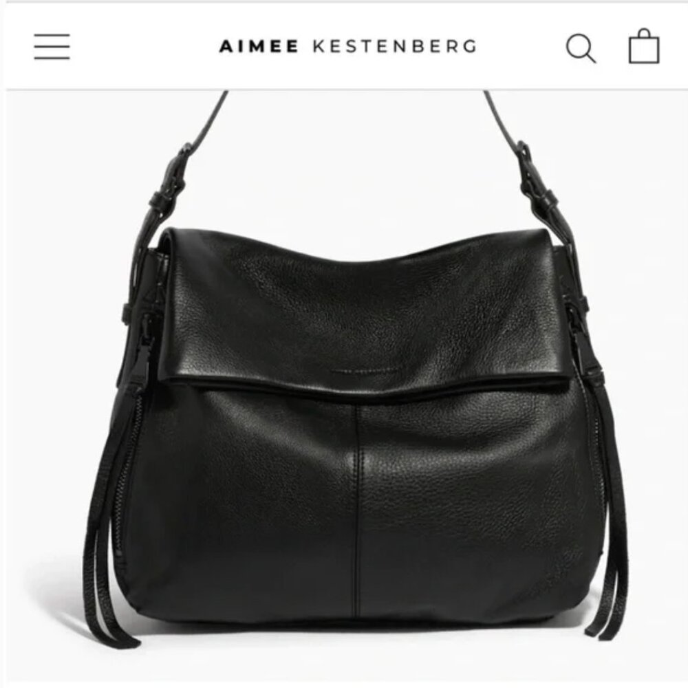 Aimee Kestenberg Black Shoulder Bag